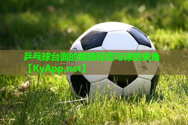 乒乓球台面的粗糙程度与球的夹角